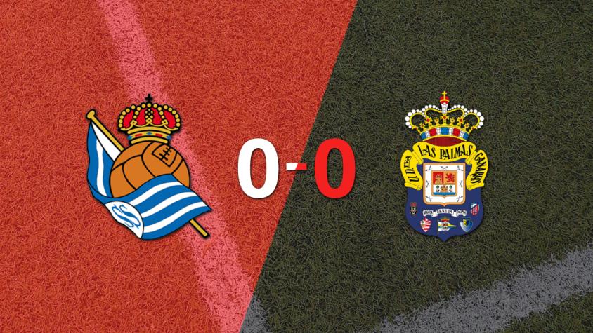 Real Sociedad y UD Las Palmas no se hicieron daño y empataron sin goles