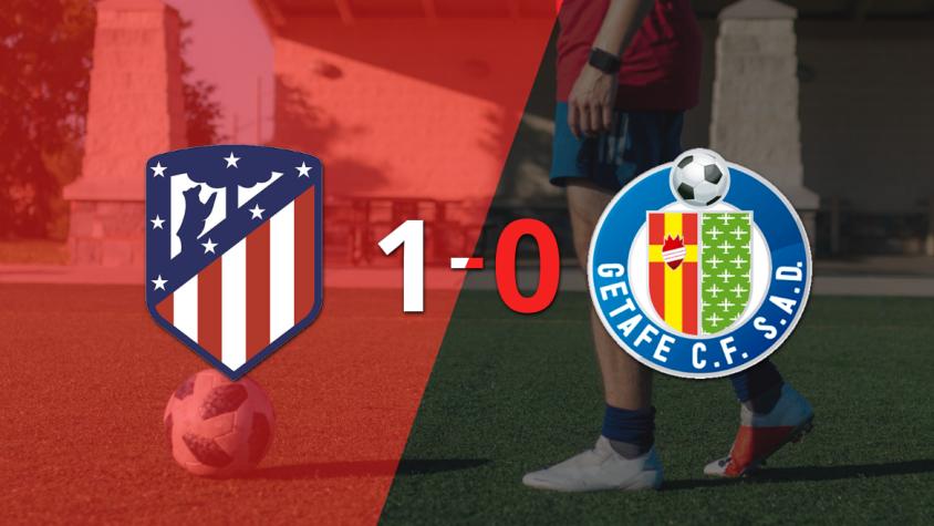 A Atlético de Madrid le alcanzó con un gol para derrotar a Getafe en el estadio el Metropolitano