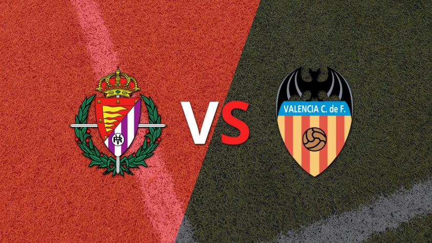 Valladolid enfrenta a Valencia buscando salir del fondo