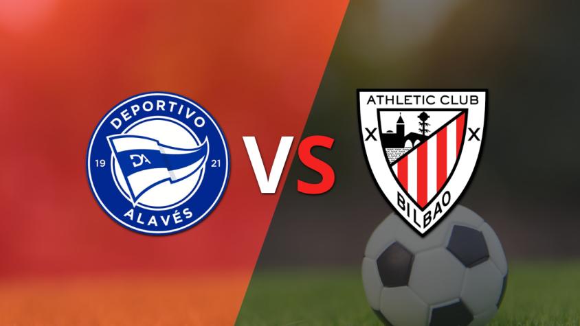 Arrancan las acciones del duelo entre Alavés y Athletic Bilbao