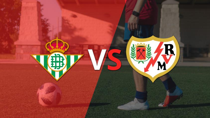 Rayo Vallecano igualó el juego ante Betis