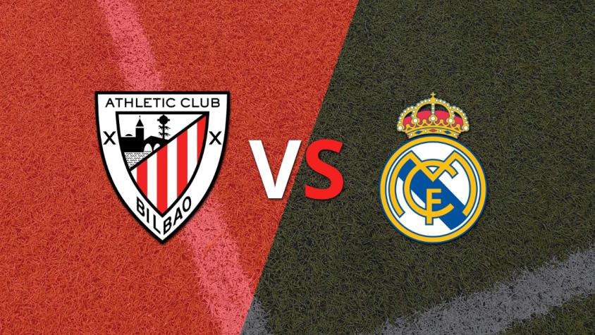 Real Madrid quiere el liderato del torneo frente a Athletic Bilbao