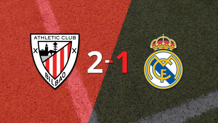 Athletic Bilbao obtiene una victoria 2-1 contra Real Madrid