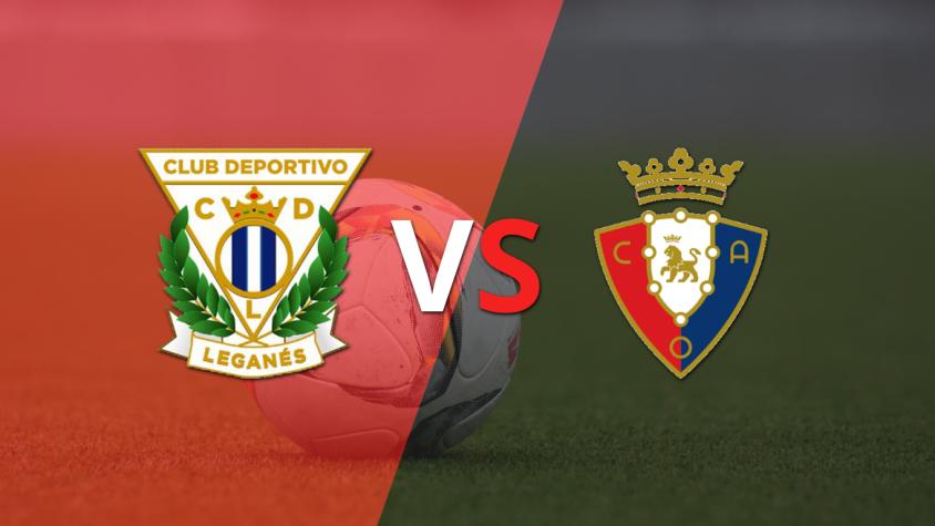 Leganés quiere romper su racha negativa y ganar frente a Osasuna