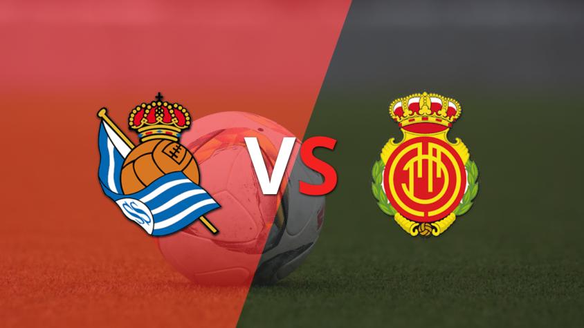 Mallorca avanza en el marcador 2-0 sobre Real Sociedad