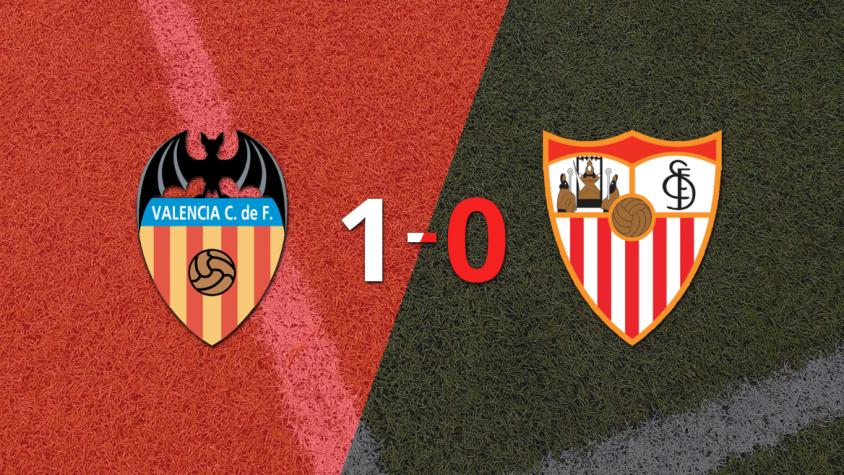 Valencia derrotó 1-0 a Sevilla