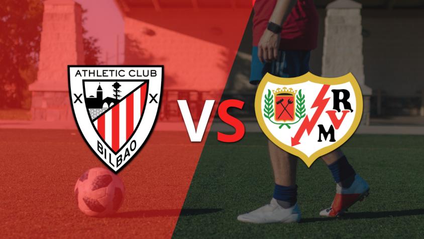 Athletic Bilbao lo dio vuelta y gana 2 a 1 sobre Rayo Vallecano