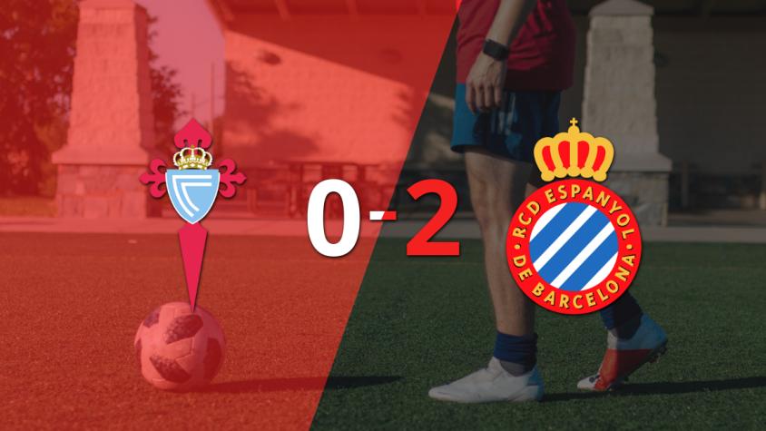 Con dos goles de Roberto Fernández, Espanyol venció a Celta