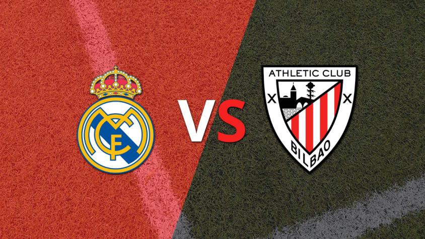 En el estadio Santiago Bernabéu, Real Madrid se impone ante Athletic Bilbao 1 a 0