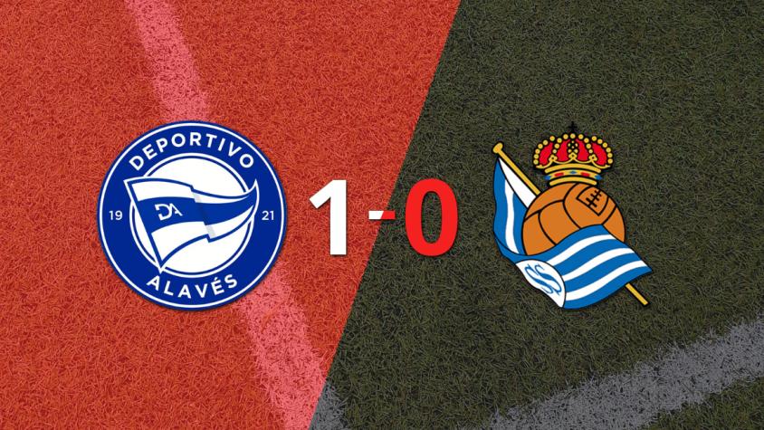 Alavés derrotó 1-0 a Real Sociedad