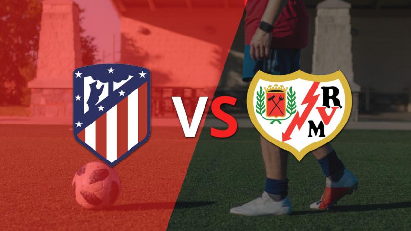 Comienza la etapa complementaria con Atlético de Madrid avanzando en el marcador