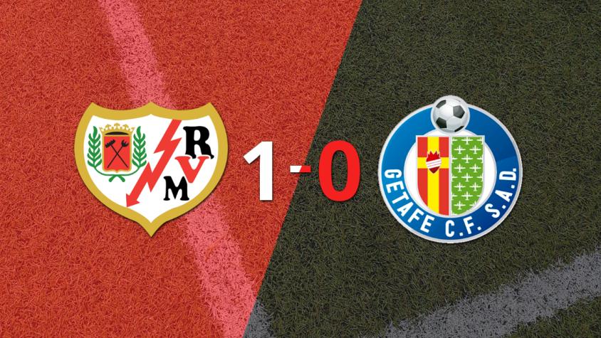 Rayo Vallecano derrotó 1-0 a Getafe