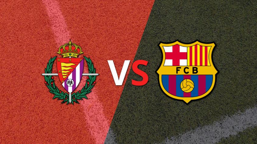 El partido se pone 1 a 0 a favor de Valladolid