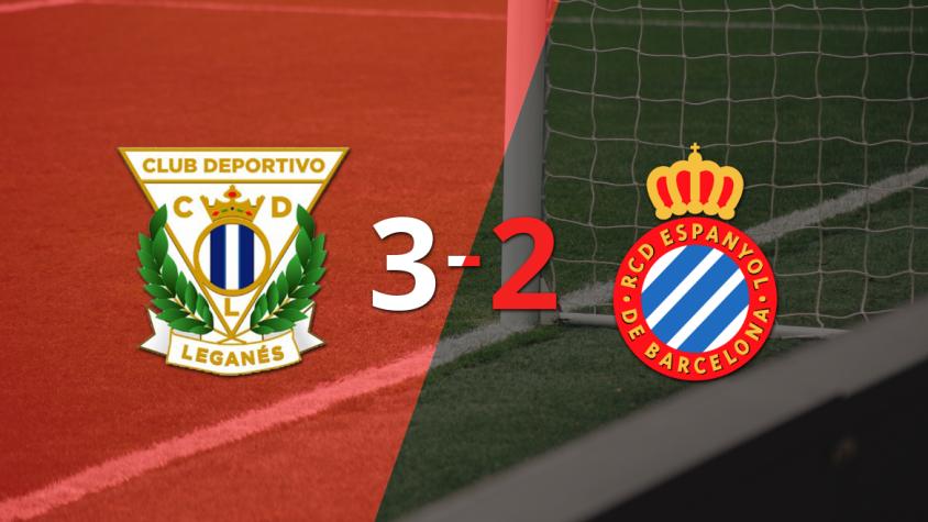 Espanyol terminó cayendo derrotado con Leganés 3 a 2