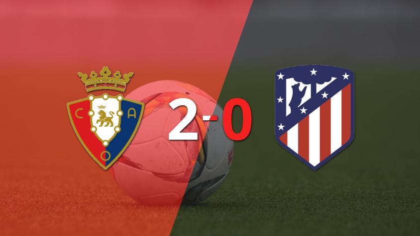 Derrota de Atlético de Madrid por 2-0 ante Osasuna