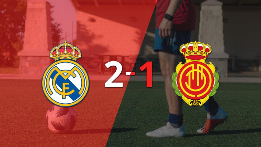 Real Madrid da vuelta el marcador y triunfa 2 a 1 sobre Mallorca con gol agónico