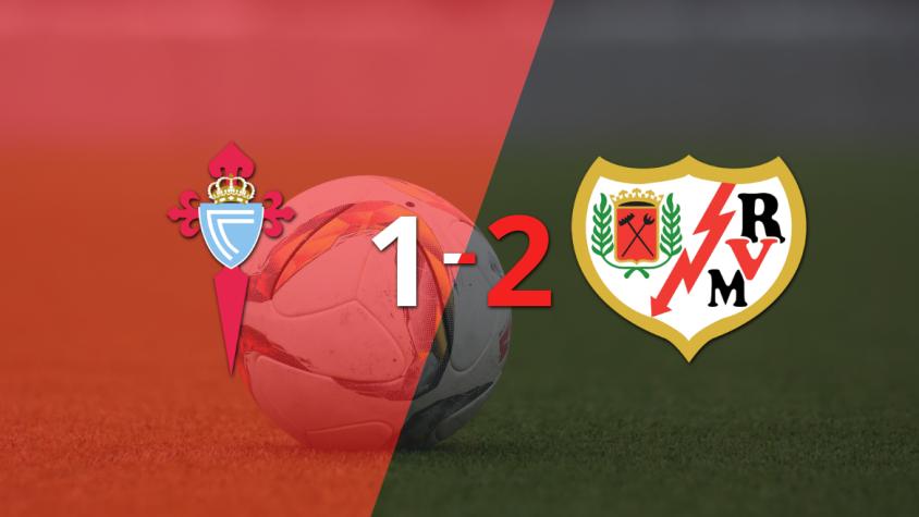 Rayo Vallecano supera por 2-1 a Celta tras dar vuelta el partido