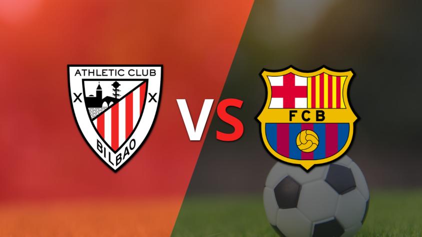 España - Primera División: Athletic Bilbao vs Barcelona Fecha 38