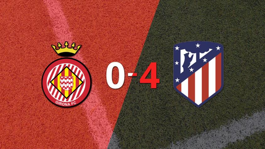 Atlético de Madrid aplastó a Girona con hat-trick de Alexander Sorloth