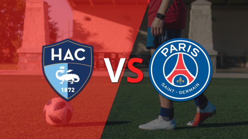 Le Havre AC cae 1 a 4 ante PSG