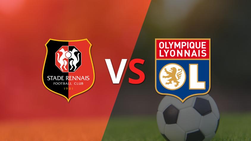 Stade Rennes golea a Olympique Lyon en el estadio Roazhon Park