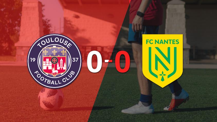 Toulouse y Nantes terminaron sin goles