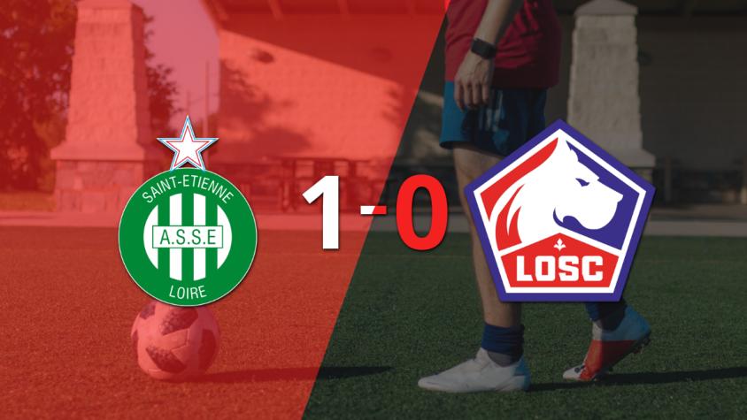 Lille no pudo con Saint Etienne y cayó 1-0