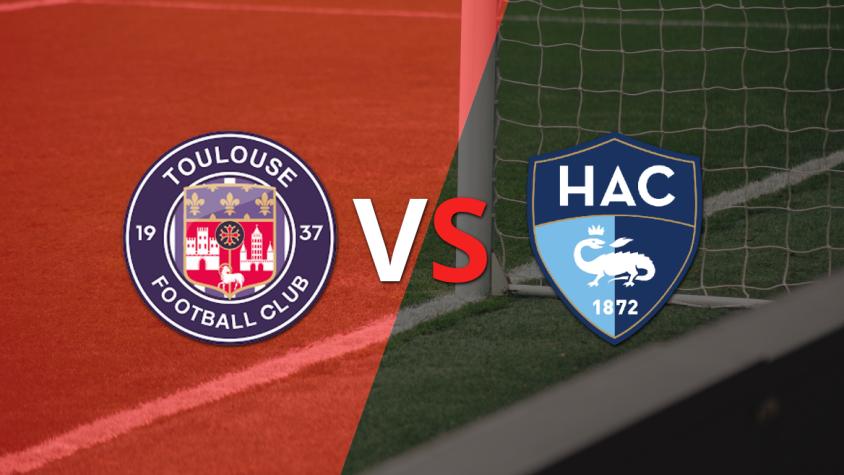 Toulouse vence 2 a 0 a Le Havre AC