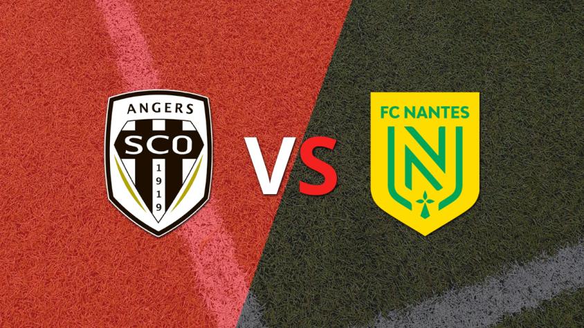 Nantes vence parcialmente 1-0 a Angers