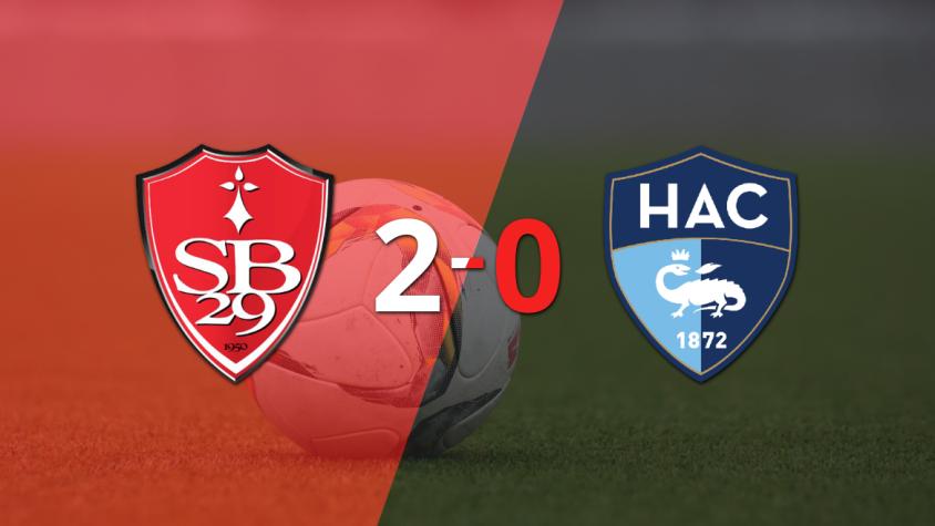 Derrota de Le Havre AC por 2-0 ante Stade Brestois