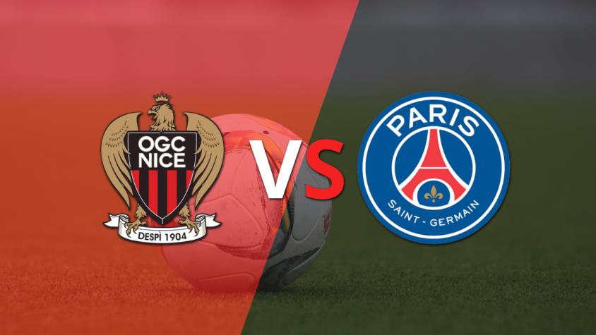 Arranca el partido entre Nice vs PSG