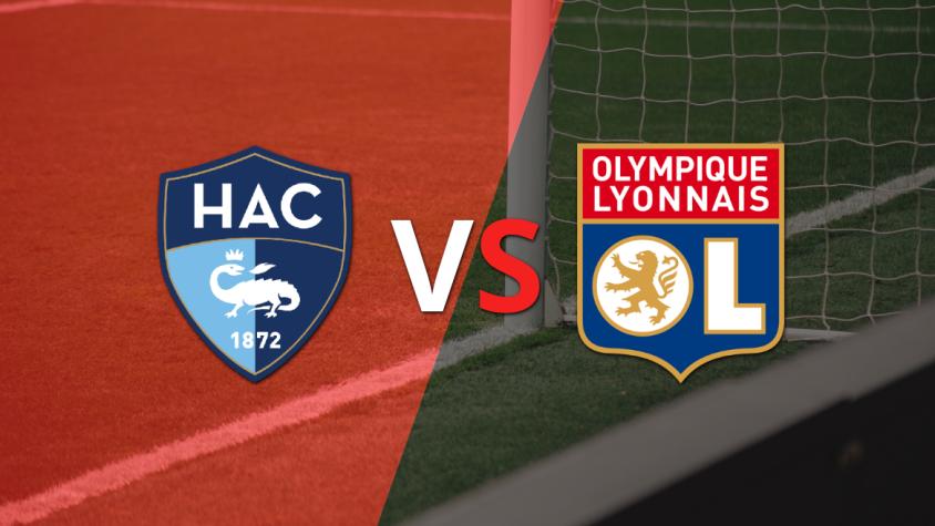 Olympique Lyon derrota con 3 goles a Le Havre AC