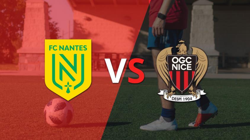 Nice se lo empató a Nantes en el estadio el Stade de la Beaujoire