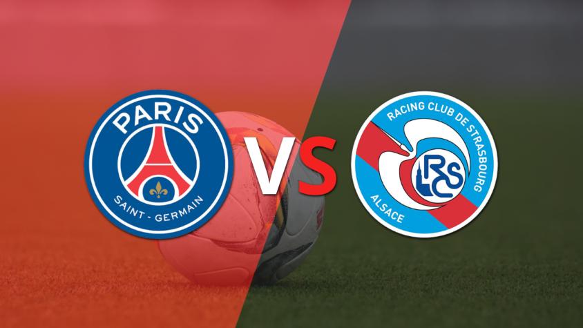 PSG enfrenta a RC Strasbourg para subirse a la cima