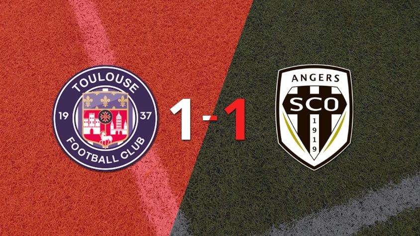 Toulouse y Angers empataron 1 a 1