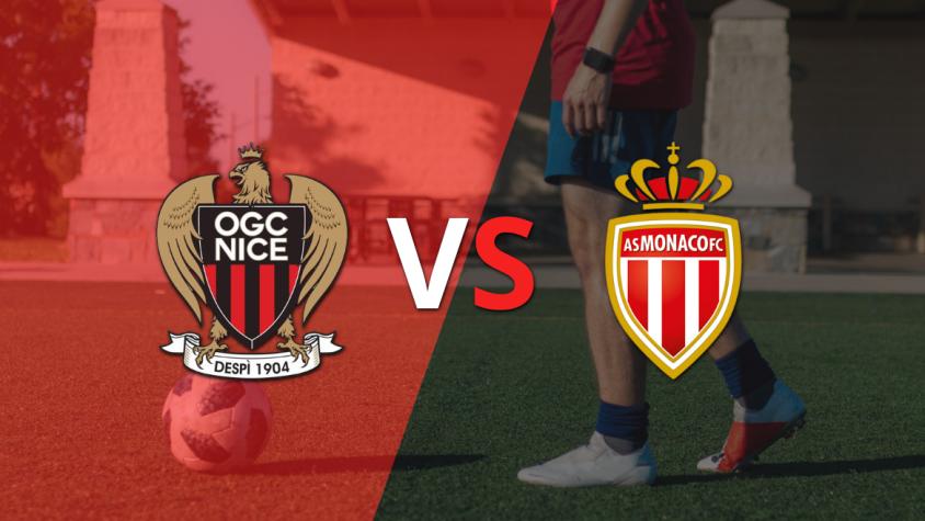 Nice y Mónaco juegan el segundo tiempo para destrabar el empate