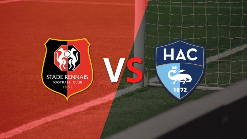 Stade Rennes se adelanta 1 a 0 frente a Le Havre AC