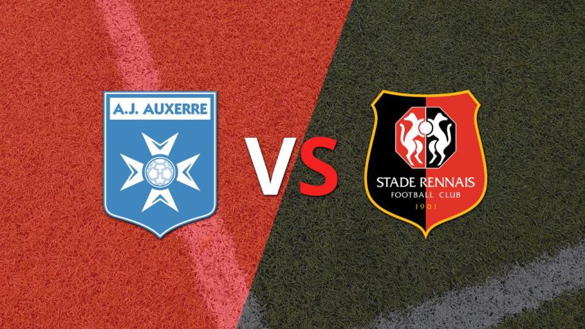 Auxerre se luce ante Stade Rennes con un 4-0