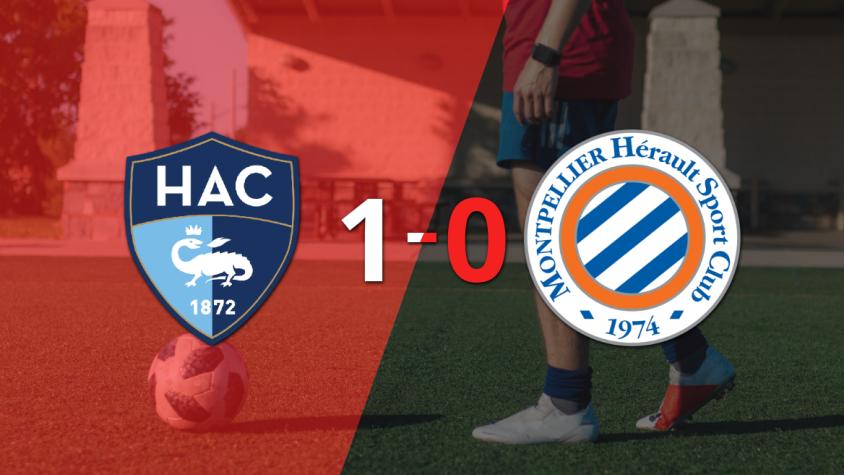 Montpellier no pudo con Le Havre AC y cayó 1-0 por un penal