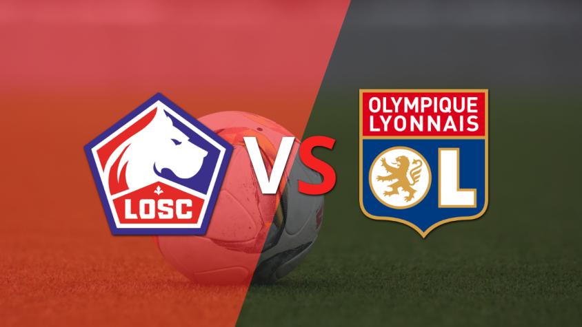 Lille se impone ante Olympique Lyon con un marcador 1-0 en el estadio Stade Pierre-Mauroy