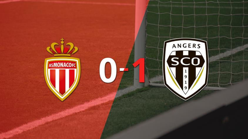 Mónaco sufrió una derrota por 1-0 ante Angers con el gol de Jean-Eudes Aholou