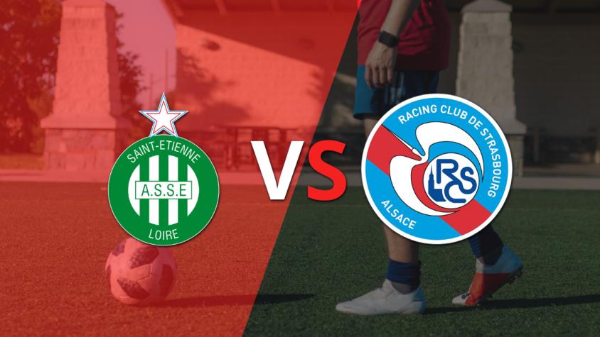 Por la fecha 10 se enfrentarán Saint Etienne y RC Strasbourg