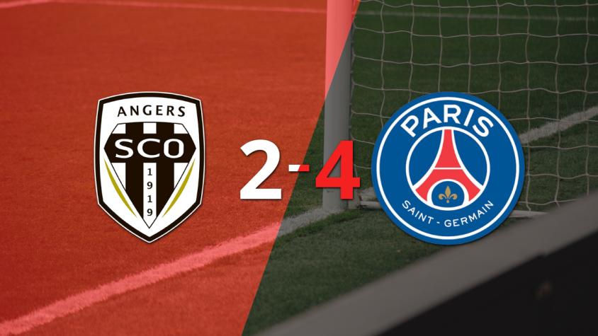 PSG gana 4-2 a Angers con doblete de Lee Kangin