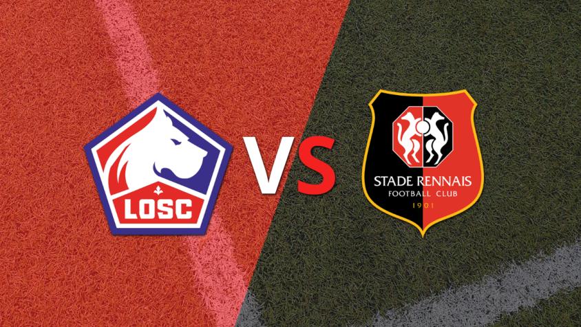 Se viene el descanso y Lille vence a Stade Rennes