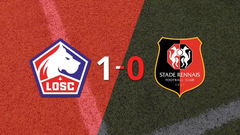 Lille le ganó 1-0 a Stade Rennes