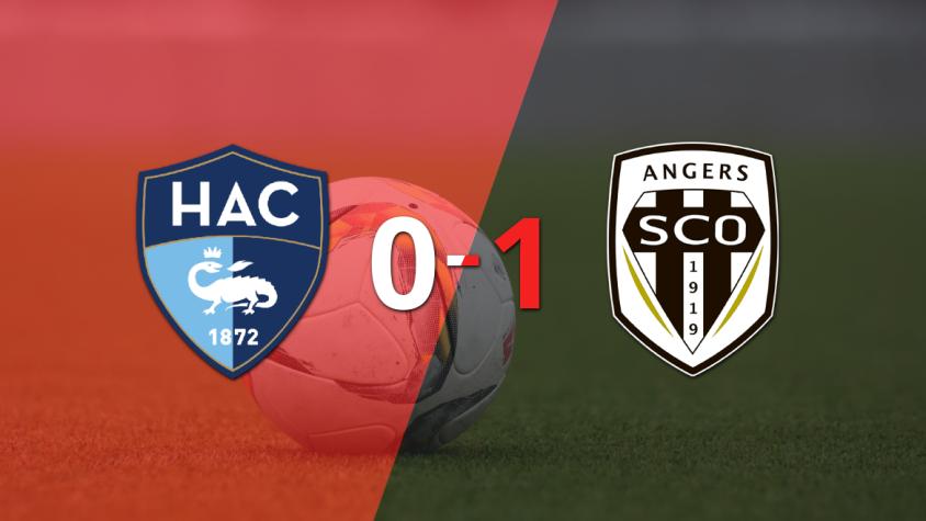 Angers se quedó con la victoria 1-0 ante Le Havre AC en el estadio Stade Océane