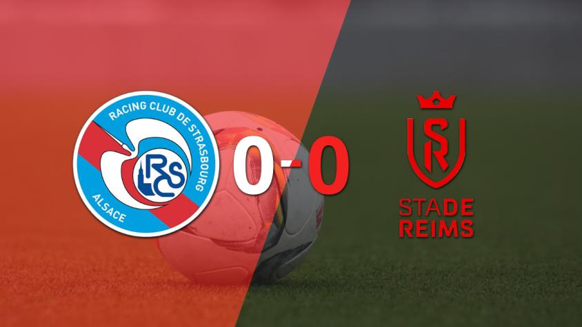 Cero a cero terminó el partido entre RC Strasbourg y Stade de Reims