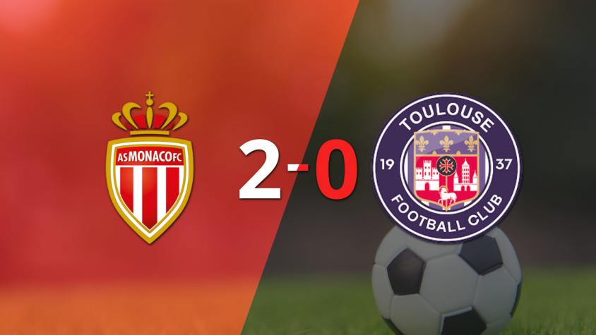 Mónaco dominó a Toulouse con un 2-0 en un partido electrizante