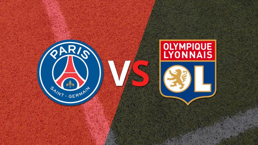 PSG anota y pasa a superar por 2-0 a Olympique Lyon