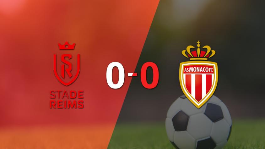 No hubo goles en el empate entre Stade de Reims y Mónaco